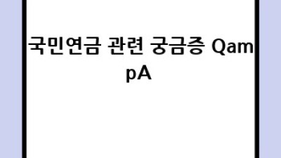내 노후는 내가! 똑똑한 국민연금 납부 전략 꿀팁🍯